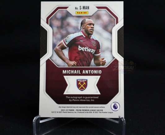 ENGLAND Panini Prizm Premier League 2021/22 Michail Antonio Signatures Auto West ham united