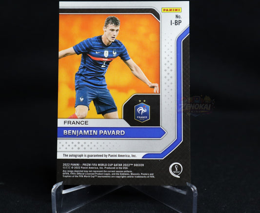 FRANCE 2022 Panini Prizm World Cup Qatar Benjamin Pavard International Ink Auto