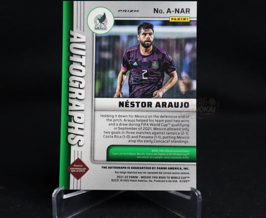 MEXICO 2021-22 Panini Mosaic Road to FIFA World Cup #A-NAR Nestor Araujo Auto Mosaic