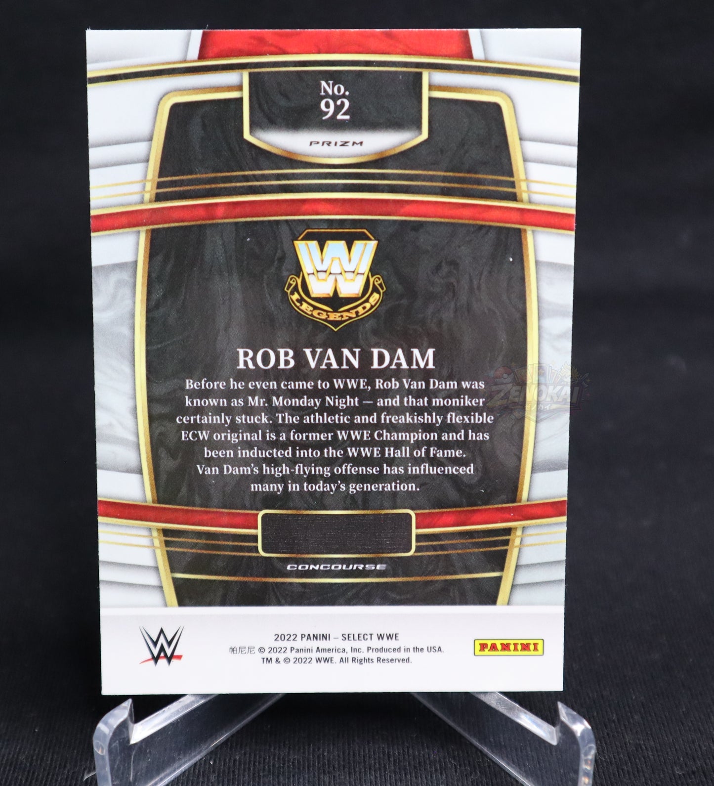 Rob Van Dam - 2022 Panini Select WWE PRIZM