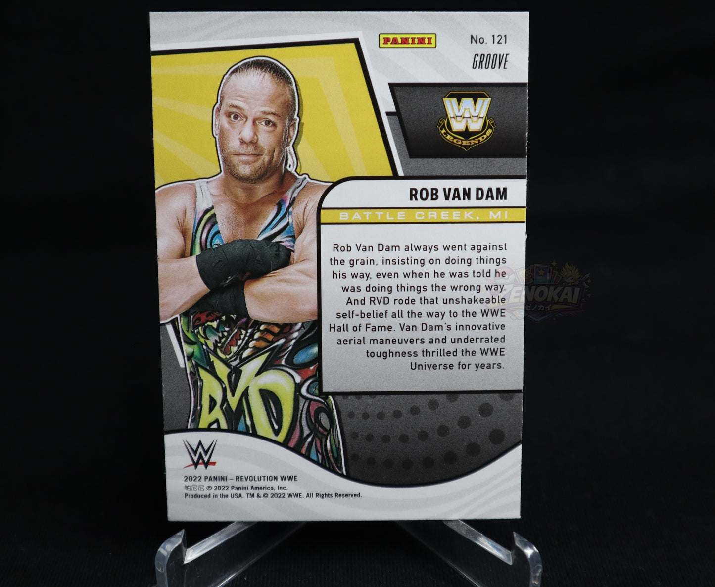 Rob Van Dam - 2022 Panini Revolution WWE #121 Groove