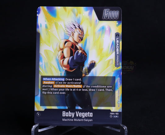 Super Baby 2 FB04-103 Alt Art Leader Dragon Ball Super Fusion World NM