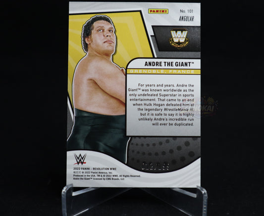Andre The Giant - 2022 Panini Revolution WWE #101 Angular /199