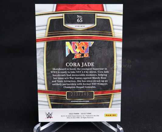 Cora Jade - 2022 Panini Select WWE NXT 2.0 /249 ROOKIE