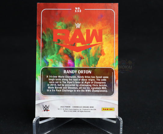 Randy Orton - 2022 Panini WWE Chronicles Origins Red Parallel /199 #132