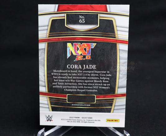 Cora Jade - 2022 Panini Select WWE #65 Prizm RC