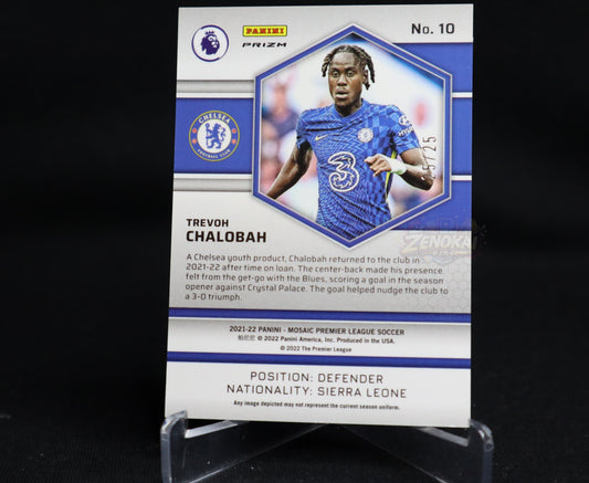 ENGLAND Trevoh Chalobah 2021-22 Panini Mosaic Premier League Chelsea Rookie RC /25 pink