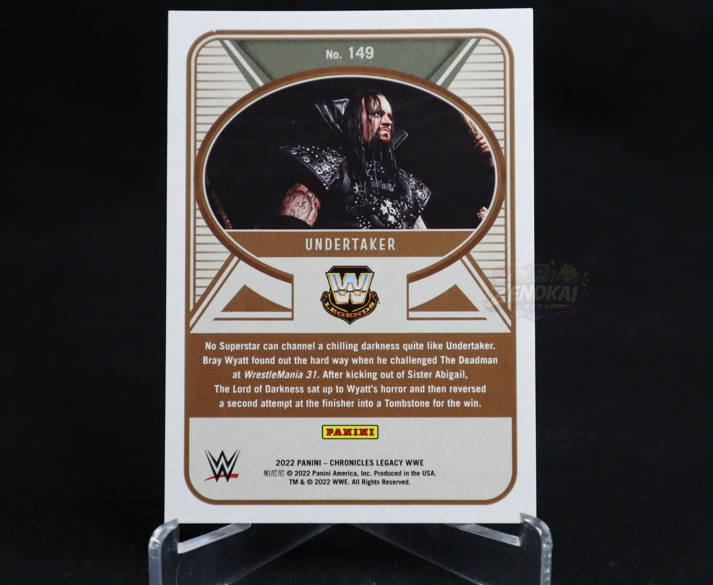Undertaker - 2022 Panini Chronicles WWE Legacy #149