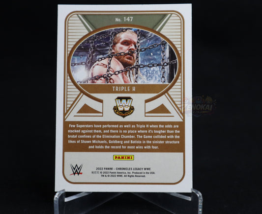 Triple H - 2022 Panini Chronicles WWE #147