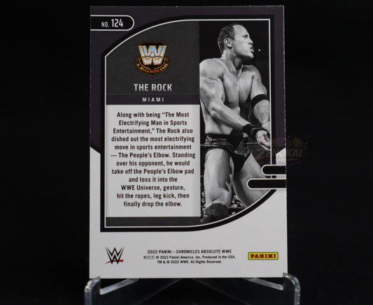 The Rock - 2022 Panini Chronicles Absolute WWE #124