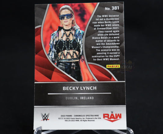Becky Lynch - 2022 Panini Chronicles WWE Spectra #381