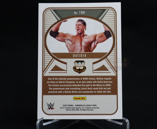Batista - 2022 Panini Chronicles Legacy WWE Card #150