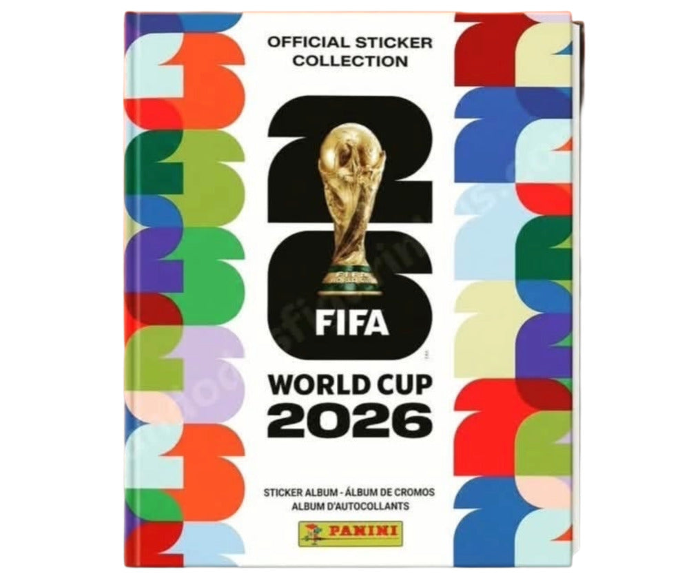 2026 PANINI WORLD CUP STICKERS HARD COVER ALBUM
