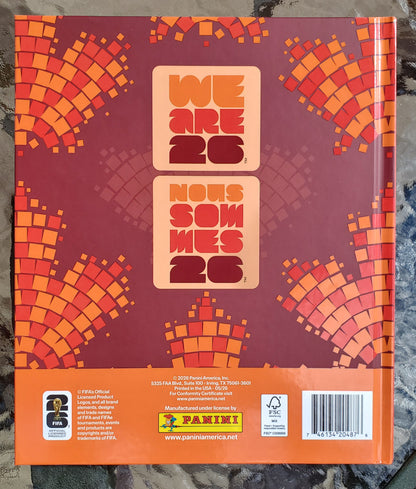 2026 FIFA World Cup CANADA Hardcover Album Special Edition 1 of 2026