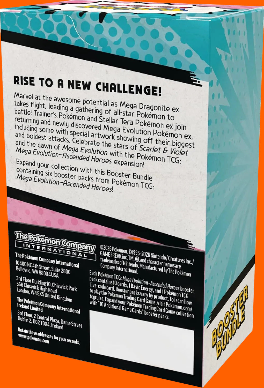 Pokémon: Mega Evolution Ascended Heroes - Booster Bundle