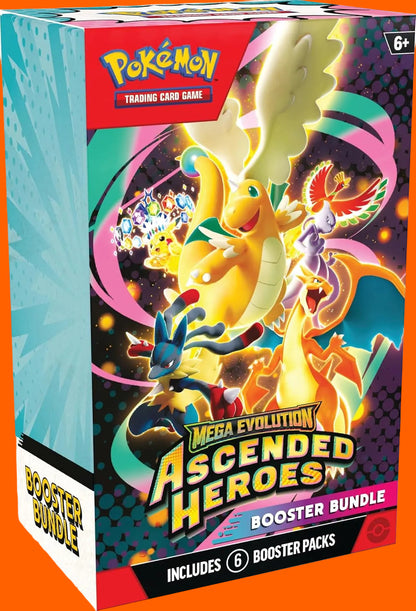 Pokémon: Mega Evolution Ascended Heroes - Booster Bundle