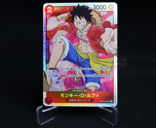 2022 One Piece Monkey D. Luffy OP01-024 SR ROMANCE DAWN Japanese