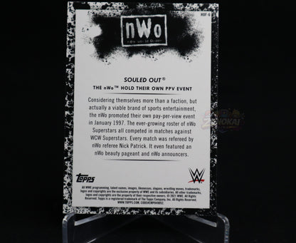 Hulk Hogan - 2021 Topps WWE Hall of Fame Tribute #HOF-6 The nWo