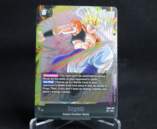 Gogeta FB06-097 English Super Rare Rivals Clash Dragon Ball Super Fusion World