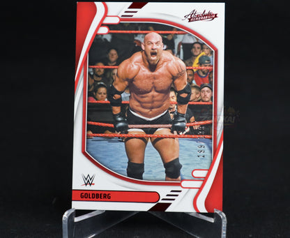 Goldberg - 2022 Panini Chronicles WWE Absolute Red /199 #126