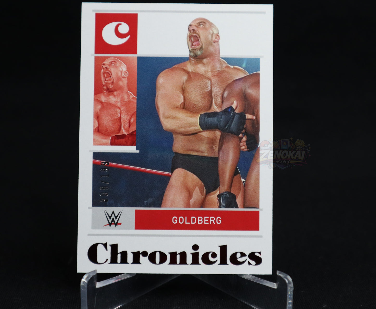 Goldberg - 2022 Chronicles WWE Red Foil #73 /199