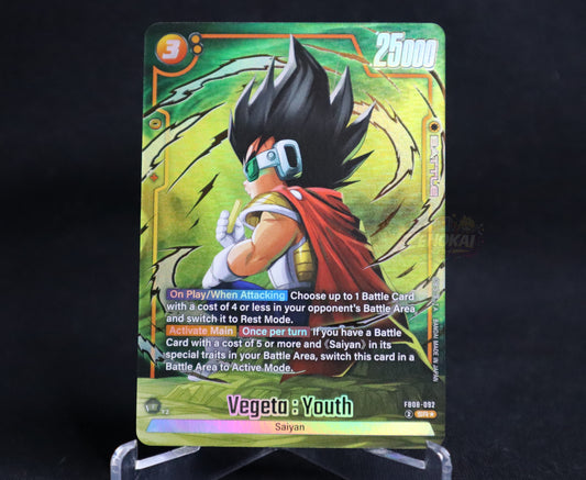 Vegeta Youth FB08-092 Alternate Alt Art Saiyan's Pride Dragon Ball Fusion World