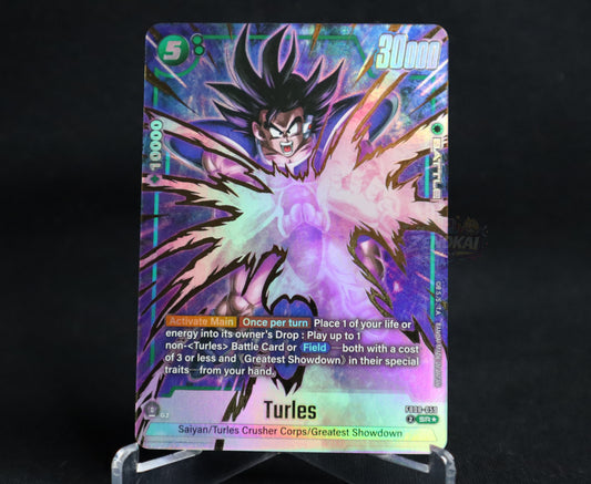 Turles - (Alternate Art) | FB08-059 Super Rare | Saiyan's Pride | NM