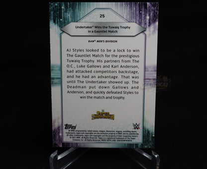 Undertaker - 2021 Topps WWE Super ShowDown #25