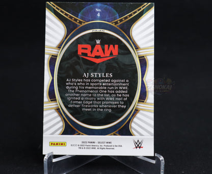 AJ Styles - 2022 WWE Panini Select Phenomenon #4