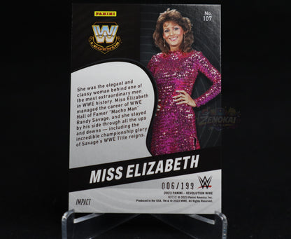 Miss Elizabeth - 2023 Panini Revolution WWE Impact #107 006/199 Legends
