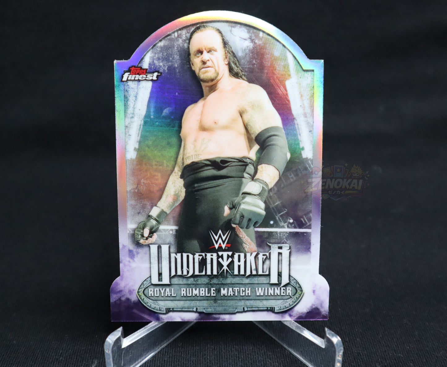 Undertaker - 2021 Topps WWE Finest Die Cut Tombstone Shape UT-9 Insert