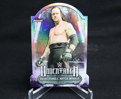 Undertaker - 2021 Topps WWE Finest Die Cut Tombstone Shape UT-9 Insert