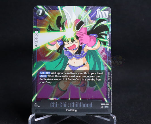 Chi-Chi Childhood FB06-103 SR Rivals Clash Dragon Ball Fusion World