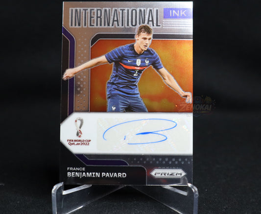 FRANCE 2022 Panini Prizm World Cup Qatar Benjamin Pavard International Ink Auto