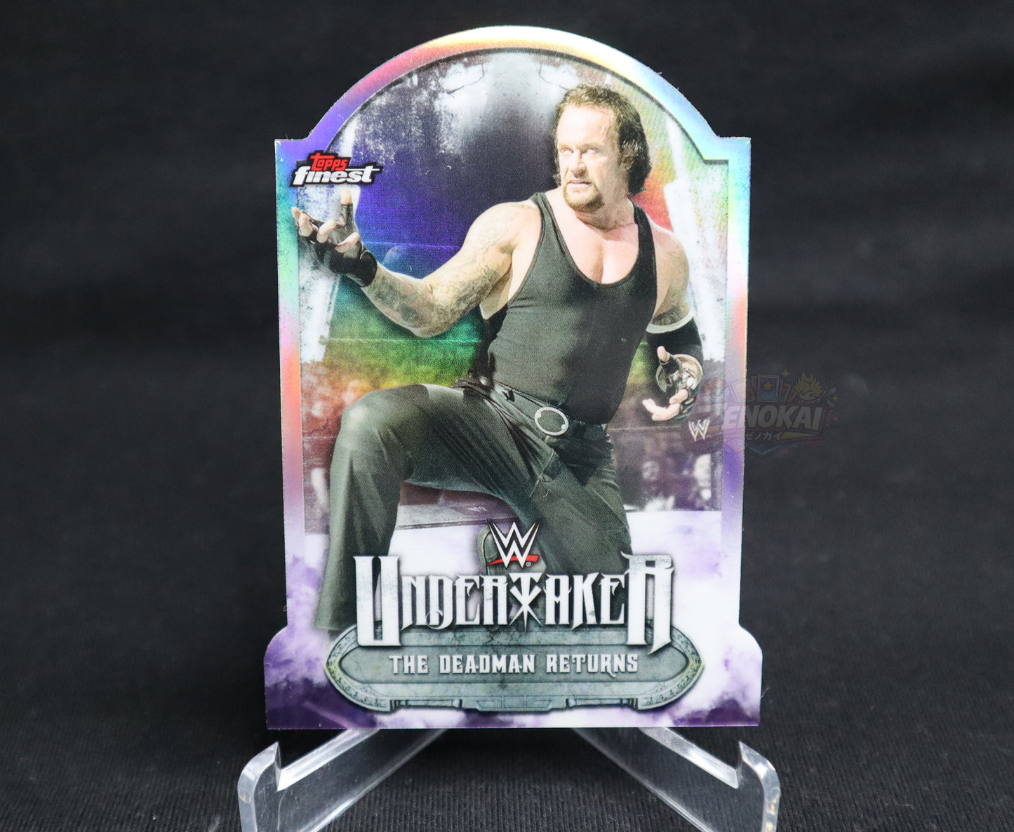 Undertaker - 2021 WWE Topps Finest Career Tribute Die-Cut UT-7