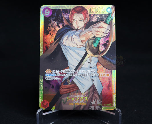 Shanks OP01-120 (Secret) ROMANCE DAWN ONE PIECE Card Game Japanese TCG Near Mint