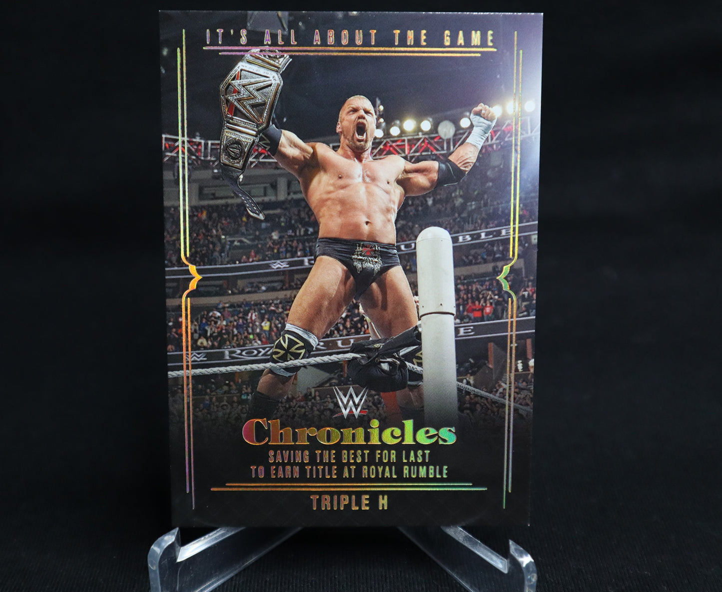 Triple H - 2022 CHRONICLES WWE It's All About The Game HHH-45 SP