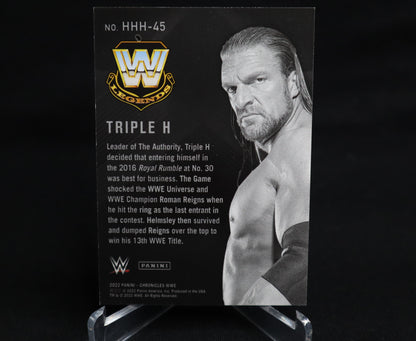 Triple H - 2022 CHRONICLES WWE It's All About The Game HHH-45 SP