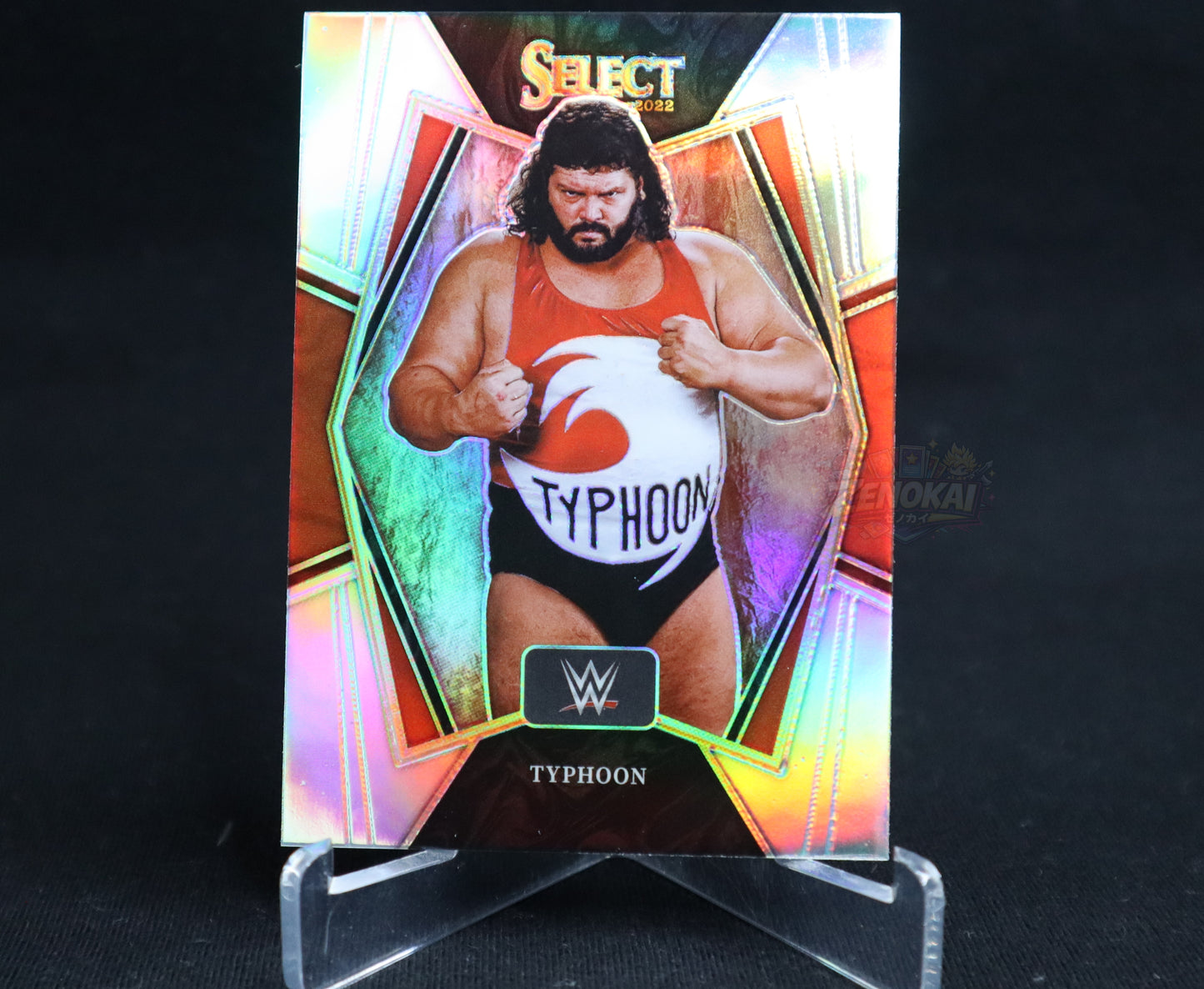 Typhoon - 2022 Panini Select WWE Premier Level #104 Silver Prizm