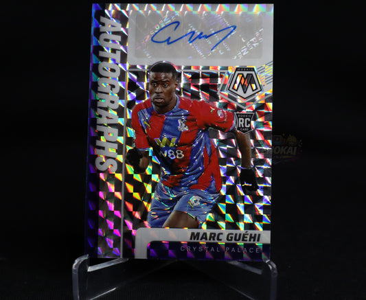 ENGLAND 2021-22 Mosaic Marc Guehi Silver Prizm Rookie Auto - Crystal Palace RC Autograph