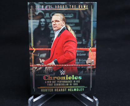 Triple H - 2022 CHRONICLES WWE It's All About The Game HHH-2 SP