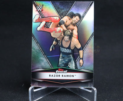 Razor Ramon - 2021 Topps WWE Finest Sole Survivors Refractor #SS-3
