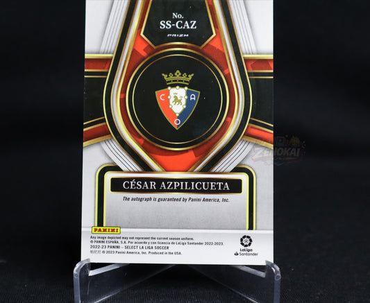 SPAIN Panini select La Liga 2022-23 Cesar Azpilicueta Auto Blue Pulsar CA Osasuna