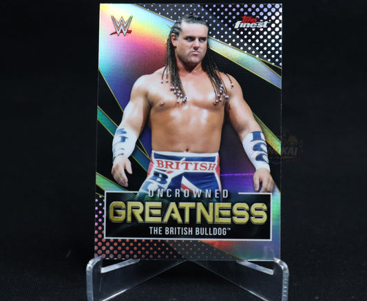 British Bulldog - 2021 Topps Finest WWE Uncrowned Greatness #UG-18