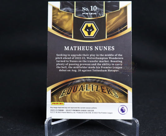 BRASIL 2022-23 Select English Premier League Equalizers ROOKIE #10 Matheus Nunes