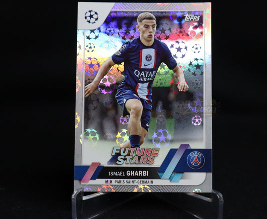 TUNEZ Ismael Gharbi Topps UEFA Club Competitions 2022-23 Future Stars Foil Star Ball
