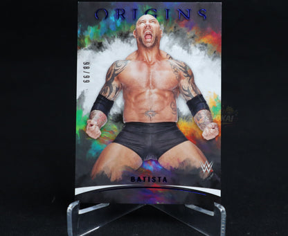 Batista - 2022 Panini Chronicles WWE Origins Blue /99 #137