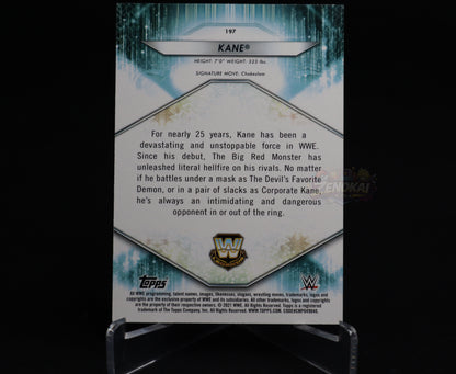 Kane - 2021 Topps WWE #197 Dark Green /199