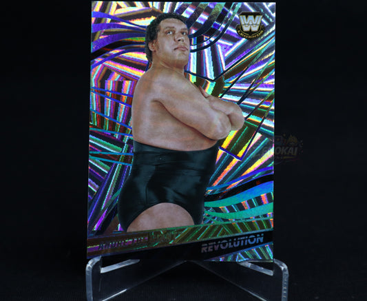 Andre The Giant - 2022 Panini Revolution WWE #101 Angular /199