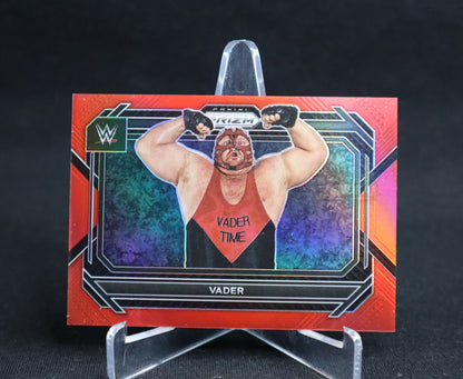 Vader - 2023 Panini Prizm WWE Red 284/299 SP Color Match #91